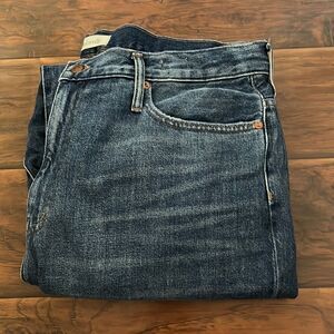 Madewell The MomJean Distressed Denim Jeans